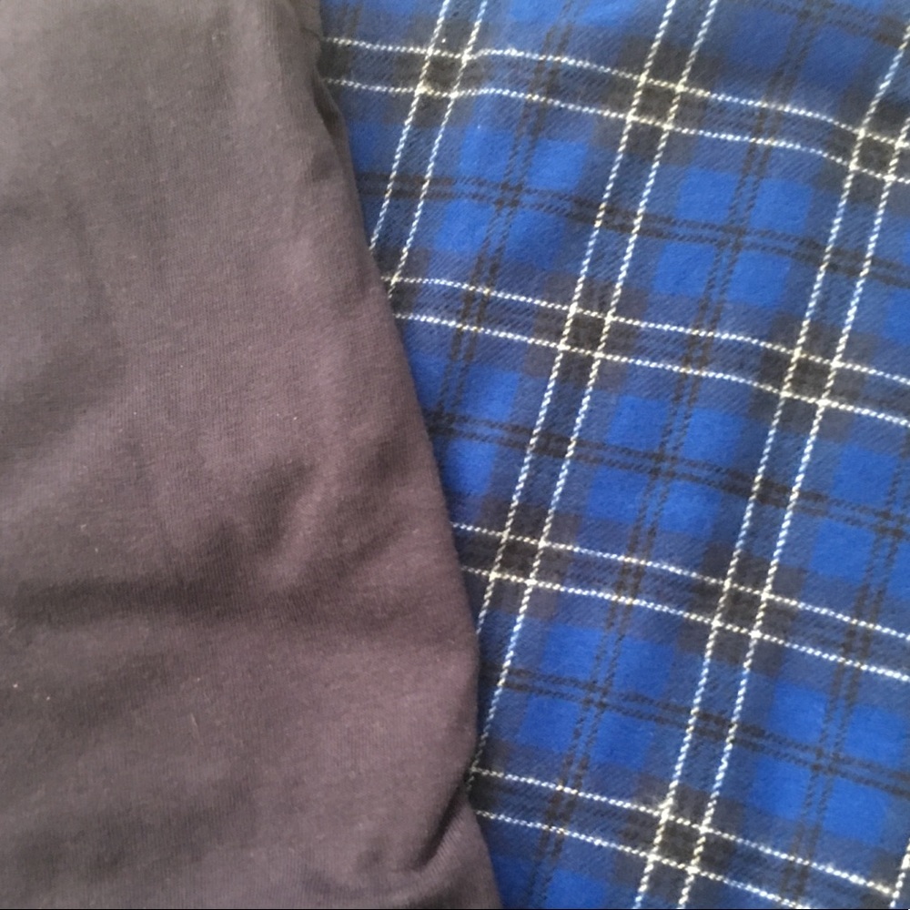 Men's Croft & Barrow Plaid Flannel Sleep Pants Set - Picture 4 of 4